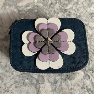 Kate Spade Appliqué Reilly Leather Jewelry Case